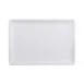 GET M139RC-W Elite Serving Platter, 13"L x 9"W x 3/4"H, Rectangular, Melamine, White 1 image