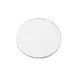 GET M145P-NW White 14-1/2" Round, Deep Melamine Plate, 1/4" High, BPA Free, Dishwasher Safe 1 image