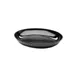 GET M1513OV-B Elite Platter, 3-1/4 Qt., 15"L x 13"W x 2-1/4"H, Oval, Coupe, Melamine, Black 1 image