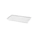 GET M1561-NW Tray, 15"L x 6"W x 1"H, White Melamine, Beaded, Scratch‑Resistant, Dishwasher Safe 1 image
