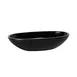GET M157OV-B Elite Global Solutions Bowl, 3 Qt (96 Oz), 15"L x 7-1/2"W x 3-1/2"H, Oval Melamine Black 1 image