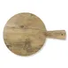 GET M15RW-DW Melamine Serving Board, 15" Dia x 0.5"H, Faux Driftwood, BPA‑Free, Dishwasher‑Safe 1 image