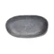 GET M1693OV-CO Bowl, 89 Oz., 16-3/4"L x 9-1/2"W x 3"H, Oval, Black Melamine, Scratch Resistant 1 image