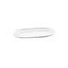 GET M17RC-NW Oval Melamine Serving Platter, 16-1/2" L x 7-1/2" W x 1-1/2" H, White, NSF 1 image