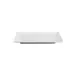 GET M1811RC-NW Elite Global Solutions Platter, 18"L x 11-1/2"W x 1-1/2"H, Rectangular, Melamine White 1 image