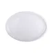 GET M1813118OV-W Oval White Melamine Platter – 18" x 13" Dishwasher Safe, BPA‑Free, Scratch‑Resistant 1 image