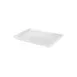 GET M1826-NW Tray, 26" L x 18" W x 1½" H White Melamine, Dishwasher‑Safe, Scratch‑Resistant 1 image