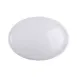 GET M2115OV-W Elite Global Solutions Platter, 21"L x 15"W x 1-1/8"H, Oval, Melamine, White 1 image