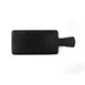 GET M510RC-B Melamine Serving Board, 10.5" x 5.5" x 0.5" H, Black with 4" Handle, Dishwasher Safe 1 image