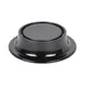 GET M5P-B Pedestal – 5" Round Display Riser, 1-1/2" Height, Black Melamine, BPA‑Free, Dishwasher Safe 1 image