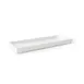 GET M6151-W Food Bin, 15" x 6" x 1", White Melamine, Break/Chip, Dishwasher Safe, BPA Free 1 image