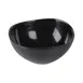 GET M65OV-B Elite Global Solutions Bowl, 3/4 Qt. (24 Oz.), 6" x 3"H, Melamine, Black 1 image