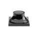 GET M74P-B Display Riser – 7" x 3-3/4" Black Melamine Pedestal, Venetian, Break‑Resistant 1 image
