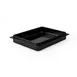 GET M7562LID-B Elite Global Lid, 7-1/2" x 6", Black, Melamine, Flat, BPA-Free, Dishwasher Safe 1 image