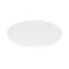 GET M7PL-NW Plate, 7" Dia. x 1/2"H, Round White Melamine, Break, Chip, Stain/Scratch Resistant 1 image