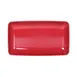 GET M85145-CBR Platter, 2-1/2 Qt., 14.5"L x 8.5"W x 2.75"H, Melamine, Cranberry, Scratch-Resistant 1 image