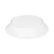 GET M8P-NW Elite Global Pedestal, 8" Dia x 2" Height, Round, White, Melamine, Dishwasher Safe, BPA Free 1 image