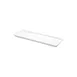 GET M926-NW Tray, 26"L x 9"W x 1-1/2"H, Rectangular White Melamine, Break-Resistant 1 image