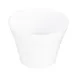 GET MC16-W Elite Crock, 1 Qt, 4-5/8" Dia. x 3-3/8" H, White, Melamine, Break-Resistant, BPA Free 1 image