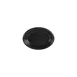 GET MFP54OV-B Saucer, 8 Oz., Oval, 5 3/4" Dia. x 4 1/8" x 1 1/2" H, Melamine, Black 1 image