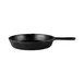 GET MFP8-B Elite Global Solutions Melamine Fry Pan, 8" Dia. x 1-1/2" H, Round, Faux Cast Iron, Black 1 image