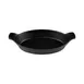 GET MFP85OV-B Melamine Skillet Server, 8-1/4"L x 5-1/2"W x 1-1/2"H, Black, Cast Iron, Dishwasher 1 image