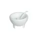 GET MJS06PC - Molcajete & Spoon Set, 30.5 oz 8.27"×8.27"×5.51", Aluminum Resin, Pacific Blue - Set 1 image