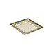 GET ML-104-BF Bella Fresco™ Plate, 10" x 10", Square, White, Break-Resistant, Melamine 1 image