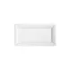 GET ML-109-W Bake & Brew Display Tray, 10-1/4" x 19", Rectangular, Melamine, White 1 image