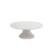 GET ML-1401-AW Madison Avenue Display Tray, 14" Round White Melamine Serving Tray 1 image