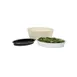 GET ML-184-W 9 Qt Oval Casserole Dish, 16" x 10" x 6" Deep, Melamine, White 1 image