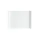 GET ML-212-W San Michele Platter, 11" x 8", Break-Resistant, Dishwasher Safe, Melamine, White 1 image