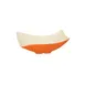 GET ML-220-ST Keywest™ Bowl, 4 Qt., 16.25" x 10.5" x 6"H, Rectangular Melamine, Two‑Tone, BPA‑Free 1 image