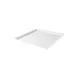 GET ML-244-W - 24" Square Melamine Platter, White, Break-Resistant, Dishwasher Safe, NSF 1 image
