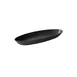 GET ML-256-BK Siciliano Platter, 30" x 11 3/4" x 3 1/2", 10.4 Qt, Oval, Melamine, Black 1 image