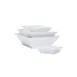 GET ML-281-W Siciliano® Bowl, 2.3 Qt., 9" x 2-1/2" Deep, Square, Melamine, White 1 image