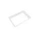 GET ML-293-W Bake & Brew Tray, 18" x 13", White, Melamine, Break-Resistant, Dishwasher Safe 1 image
