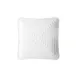 GET ML-61-W Milano™ Plate, 7-1/4" Square, Break-Resistant, Dishwasher Safe, Melamine, White 1 image