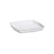 GET ML-68-AB-W Milano™ Bowl, 28 Oz., 10-1/4" x 1-3/4"H, Square, Melamine, White 1 image