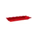 GET ML-87-RSP Red Sensation/Bake & Brew Tray, 17-1/2" x 6-3/4" x 2"H, Melamine, Dishwasher Safe, Red 1 image