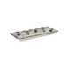 GET ML-87-SL Santa Lucia™/Bake & Brew™ Tray, 17-1/2" x 6-3/4" x 2"H, Rectangular, Melamine 1 image