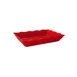 GET ML-88-RSP Red Sensation/Bake & Brew Tray – 13-3/4" x 9-1/2" x 2-1/2", Melamine, Break‑Res, NSF 1 image
