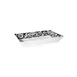 GET ML-88-SO Pattern Soho/Bake & Brew Tray – 13-3/4" x 9-1/2" x 2-1/2", Pattern Melamine Dishwasher Safe 1 image