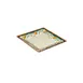 GET ML-90-BF Bella Fresco Plate, 12" x 12", Square, Break-Resistant, Melamine, Designs/Patterns 1 image