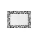 GET ML-99-SO Soho™/Bake & Brew™ Tray, 24" x 18" Rectangular Patterned Melamine, Fits Bun Pan Rack 1 image