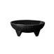 GET MOJ-803-BK Molcajete Bowl 26 oz 7.75" Dia × 2.75" H Black Melamine Break‑Resist NSF - 1 Dozen 1 image
