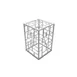 GET MONPDC11WW Bugambilia Mondrian Riser: 11" L x 11" W x 10-3/4" H Aluminum White Powder‑Coated 1 image