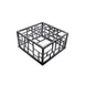 GET MONPDC13ST Bugambilia Riser 13"L x12"W x6-3/4"H Aluminum Square Powder-Coated 10"-19" W x5"-8" H 1 image
