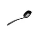 GET MSP12S-B Elite Global 12" Slotted Serving Spoon, BPA‑Free Melamine, Black, Dishwasher Safe 1 image