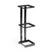 GET MTS-20S-MG Urban Renewal 3‑Tier Square Stand, 20‑7/16" Height, Metal Gray Holds 3 6‑1/4" Baskets 1 image